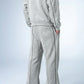 OVERSIZED GREY JOGGER - Purple Place