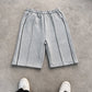 OVERSIZED GREY JORTS - Purple Place