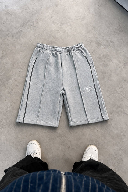 OVERSIZED GREY JORTS - Purple Place