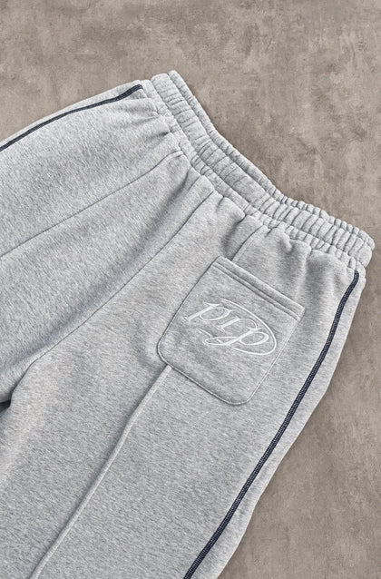 OVERSIZED GREY JORTS - Purple Place