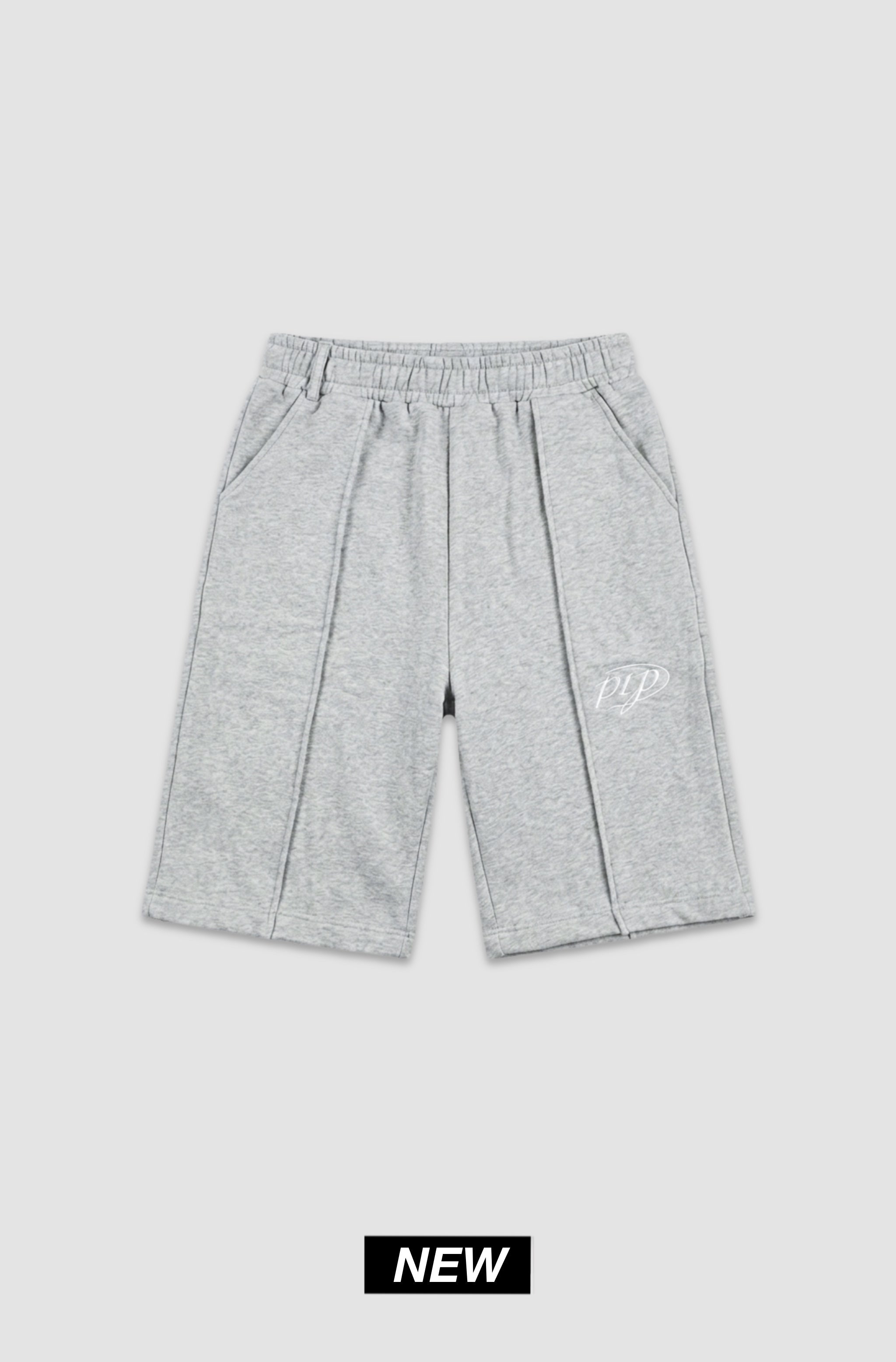 OVERSIZED GREY JORTS - Purple Place