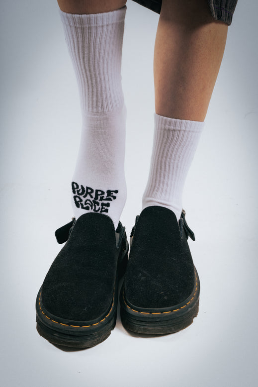 Logo socks White