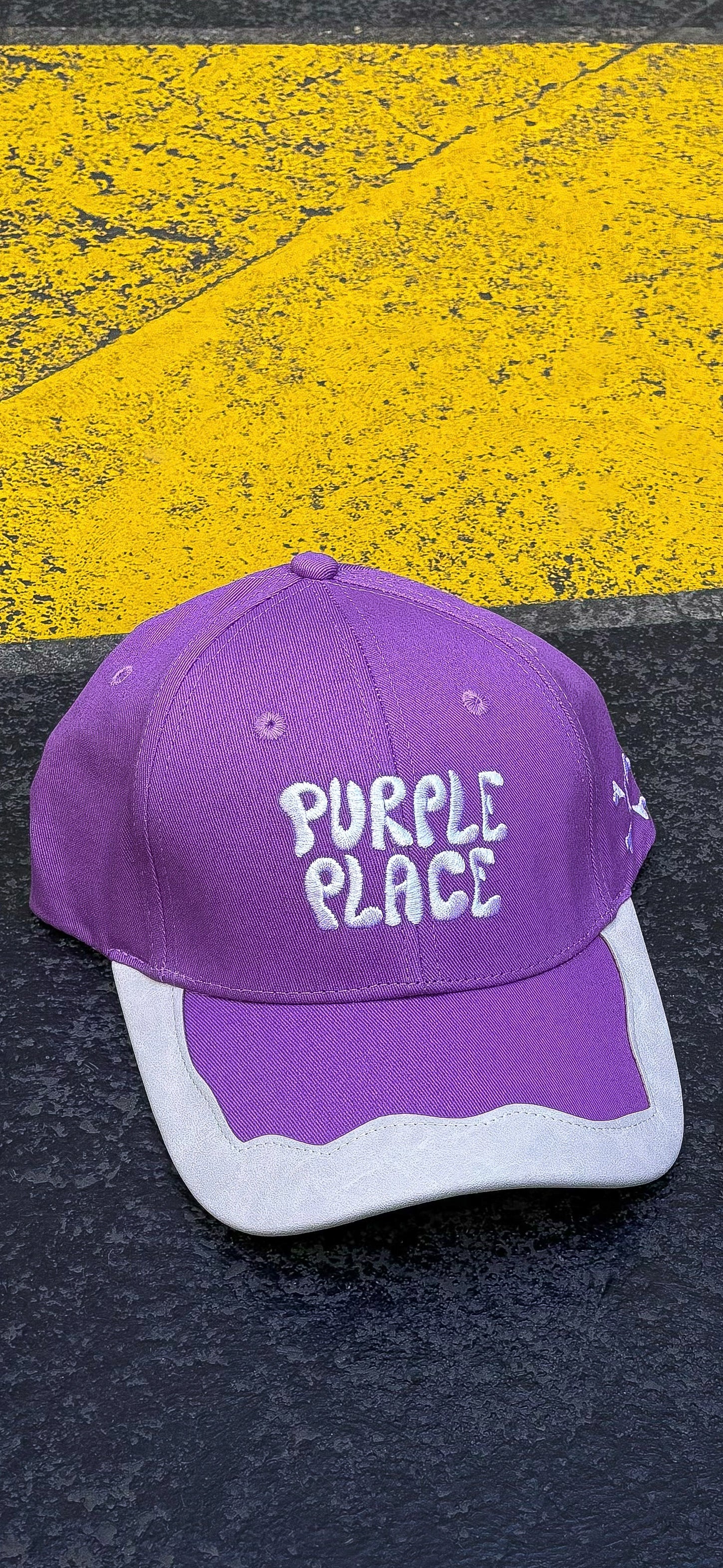 Suede Cap Pink - Purple Place