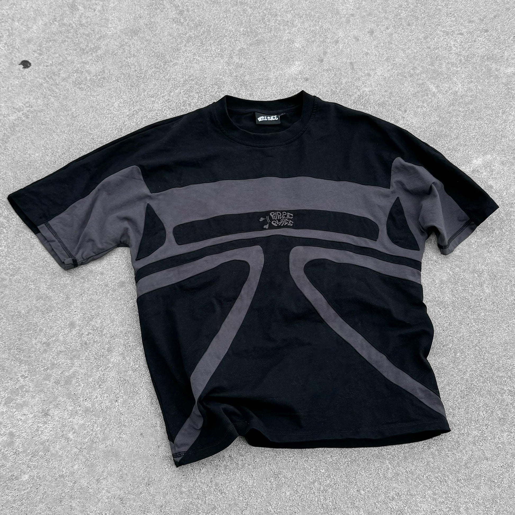 Technical tee - Black - Purple Place