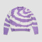 Till We Burn Mohair Purple/White - Purple Place