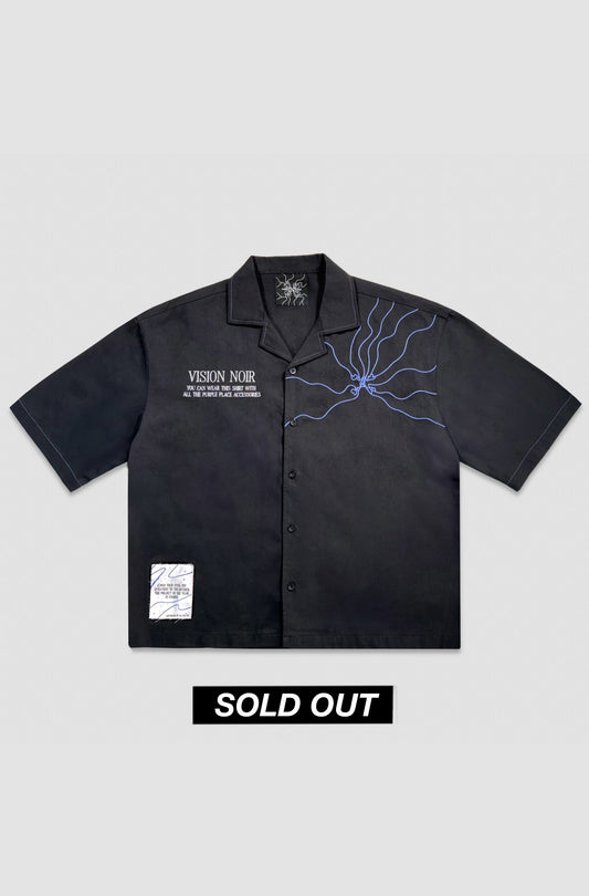 Vision Shirt - Black and Purple - Purple Place