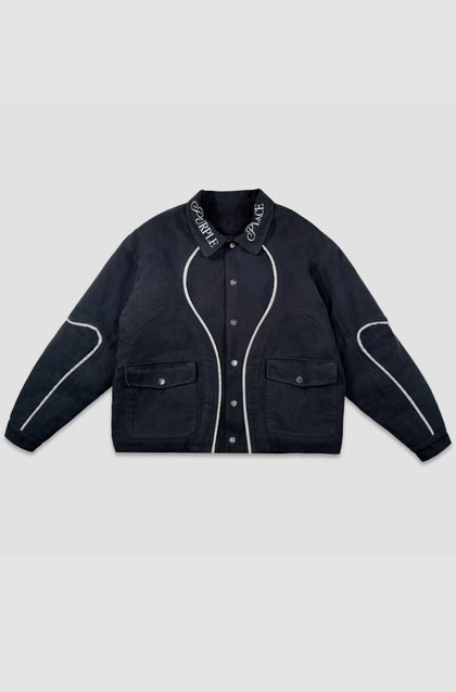 Wire Jacket Black - Purple Place