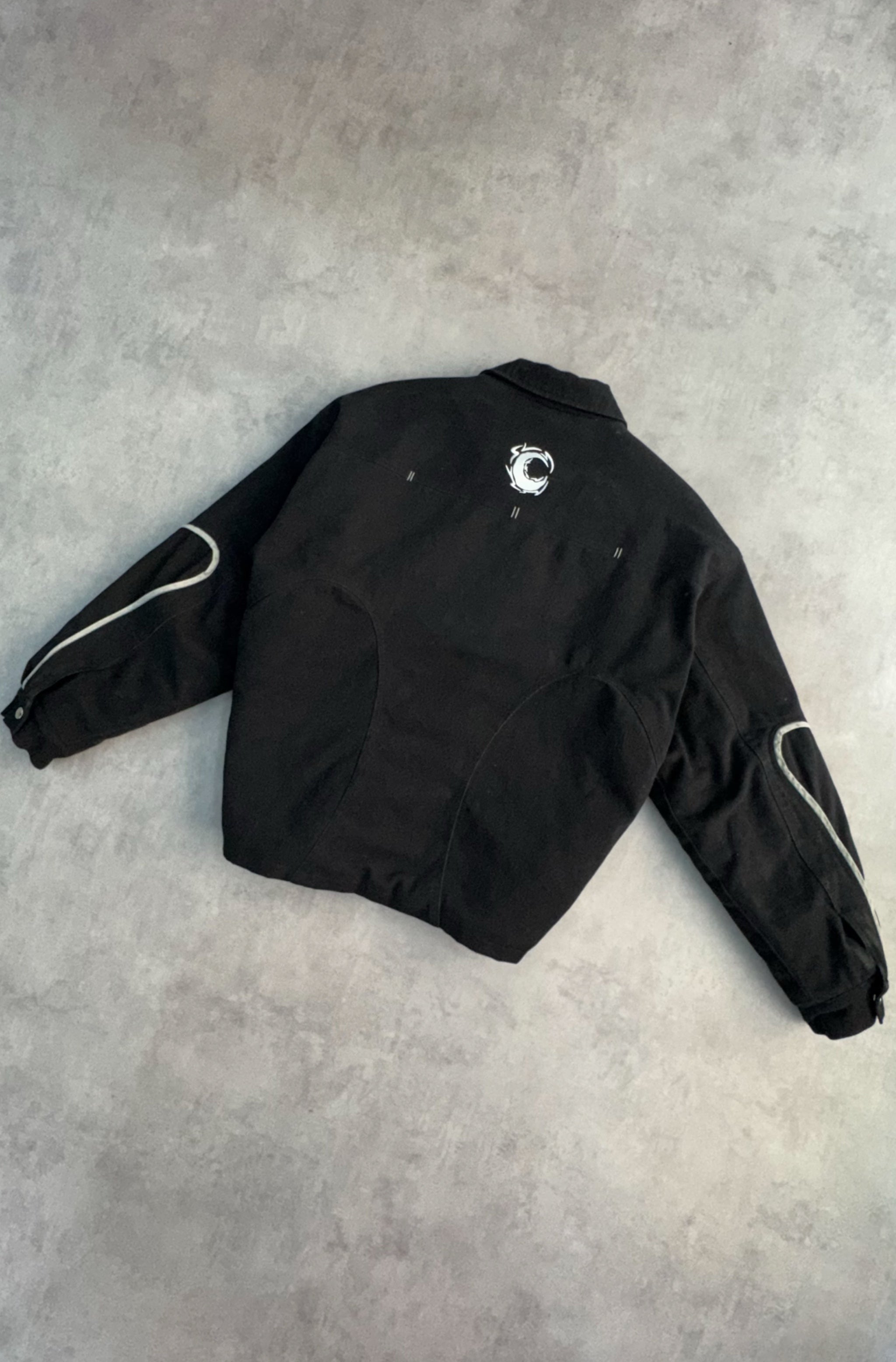 Wire Jacket - Black - Purple Place