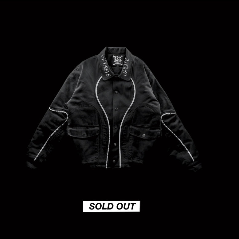 Wire Jacket Black - PRÉCOMMANDE (Sold out) - Purple Place